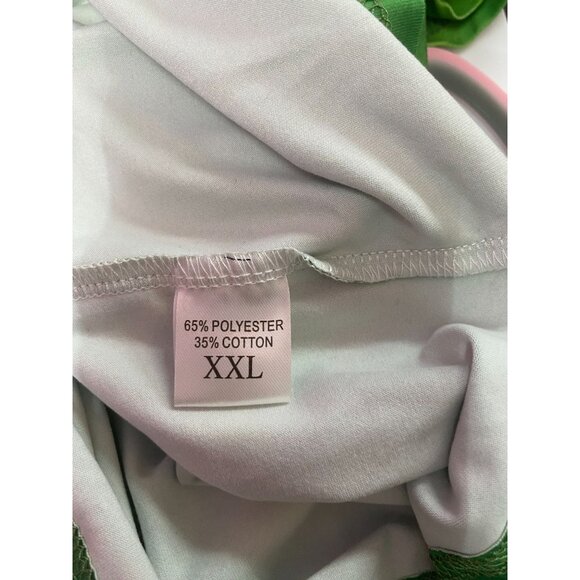 Women's XXL St. Patrick's Day Short Sleeve Green Shamrock T-Shirt - Picture 8 of 8